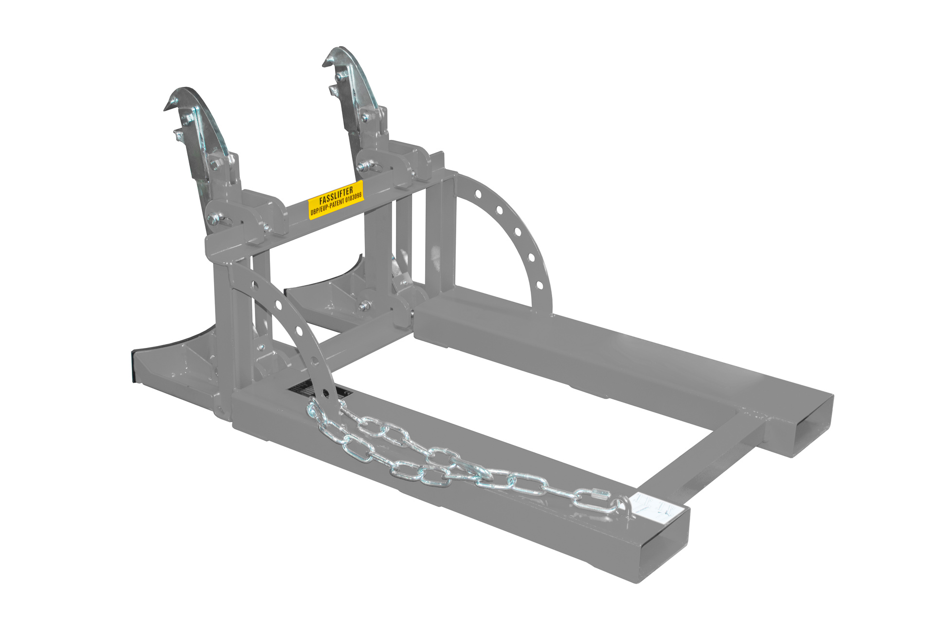 Fasslifter Typ RS 60 RAL 7005 Mausgrau